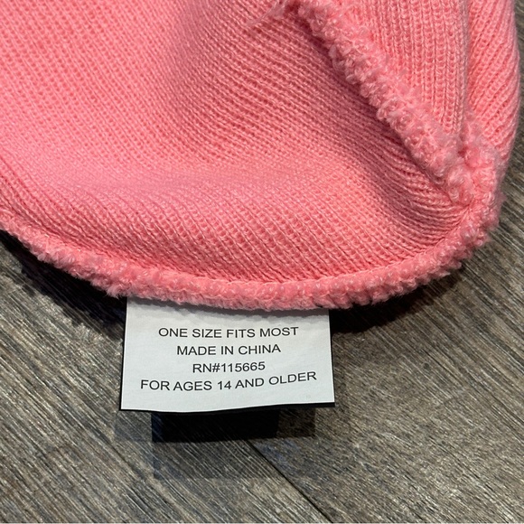 Kirby Face Pink Beanie - Picture 5 of 5
